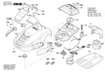 Bosch 3 600 HA2 100 Indego Autonomous lawnmower Spare Parts